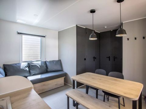 MOBILHOME 6 personnes - Mobil-Home Baltiques 4 Pièces 6 Personnes Climatisé + TV