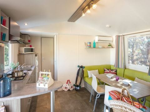 MOBILHOME 6 personnes - Mobil-home | Comfort | 2 Ch. | 4/6 Pers. | Terrasse surélevée | Clim.