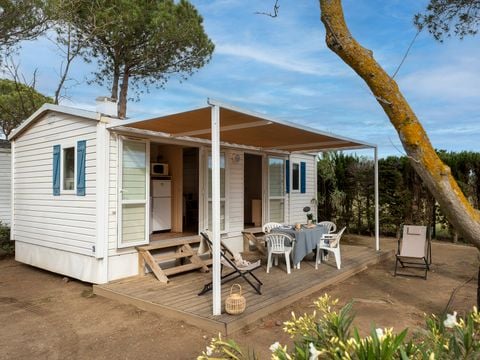 MOBILHOME 4 personnes - Gamme Prestige - Riviera - 2 Chambres / 1 salle de bain - Climatisé