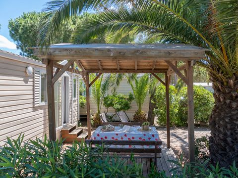 MOBILHOME 4 personnes - Gamme Privilège - Vénus - 2 Chambres / 1 Salle de bain / Climatisé