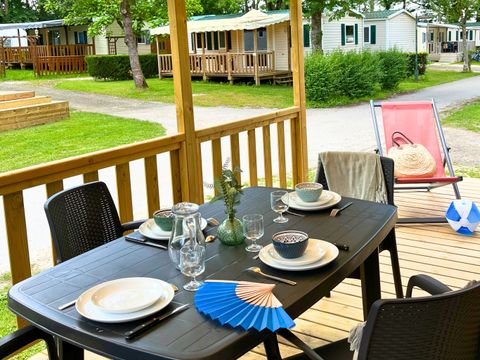 MOBILHOME 6 personnes - Mobil-home Select TV LV Clim Plancha - 3 chambres - 6 pers.