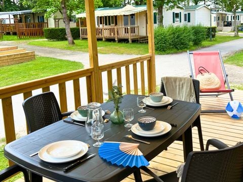 MOBILHOME 6 personnes - Mobil-home Select TV LV Clim Plancha - 3 chambres - 6 pers.