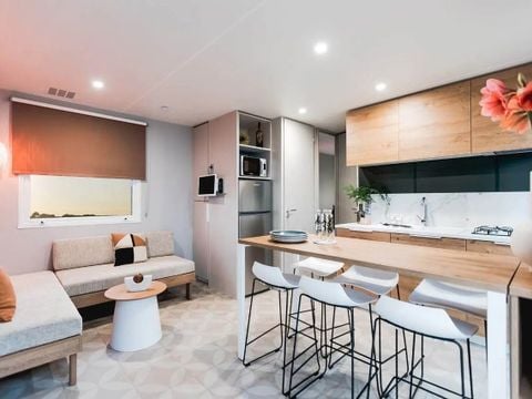 MOBILHOME 6 personnes - STAR*** avec climatiseur 3 Chambres 6 pers.