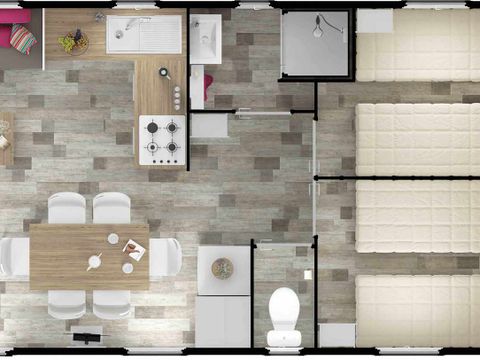 MOBILHOME 6 personnes - Santafé Vip Spa Premium