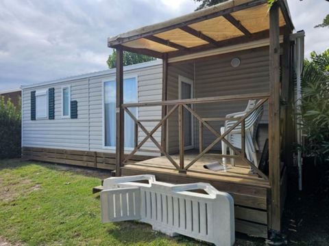MOBILHOME 4 personnes - Eden 2 chambres terrasse intégrée