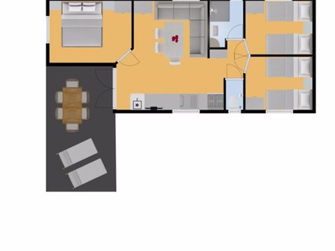 MOBILHOME 6 personnes - Homard