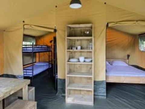 TENTE TOILE ET BOIS 6 personnes - Bulot