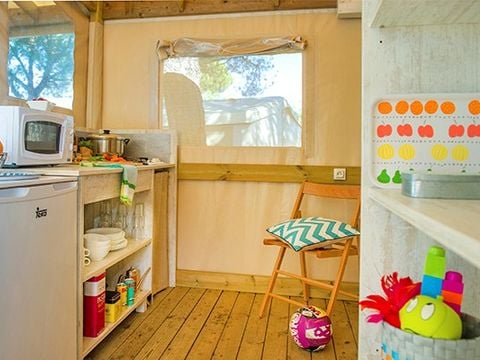 TENTE TOILE ET BOIS 5 personnes - Explorer | 2 Ch. | 4/5 Pers. | Sans SDB