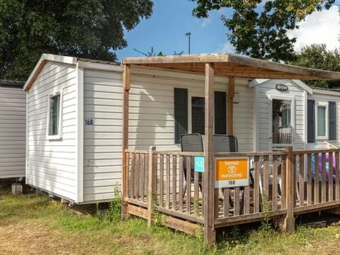 MOBILHOME 6 personnes - Classic | 2 Ch. | 4/6 Pers. | Terrasse surélevée | Clim.