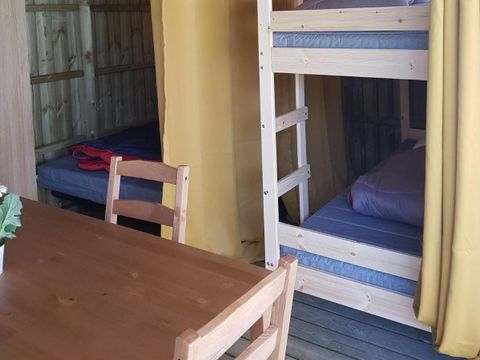 BUNGALOW TOILÉ 4 personnes - Lodge Le Carrélys 27m² 2 Chambres 2019 - sans sanitaires privatifs