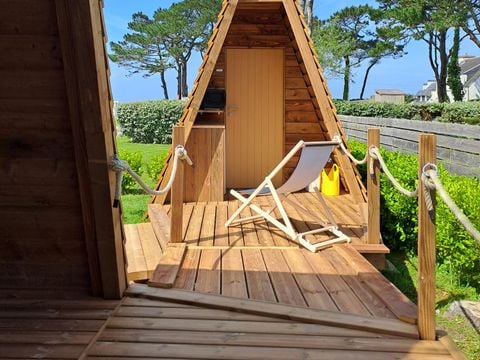 Insolite 2 personnes - Cabane tipi 12m², 2 chambres 2023 sans sanitaire privatif
