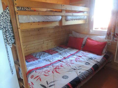 CHALET 5 personnes - Chalet L 'ABEILLE 2 chambres 29m² 2002