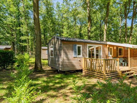 BUNGALOW 6 personnes - Mobil-home | Comfort | 3 Ch. | 6 Pers. | Terrasse surélevée