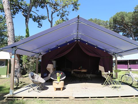 BUNGALOW TOILÉ 5 personnes - Freeflower Standard sans sanitaires