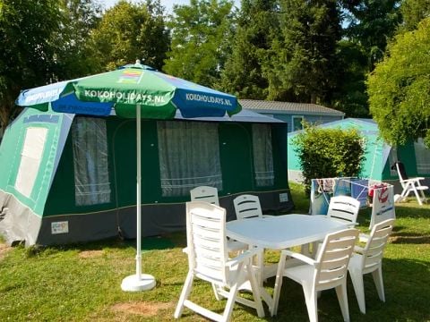 BUNGALOW TOILÉ 6 personnes - Tente bungalow type BT