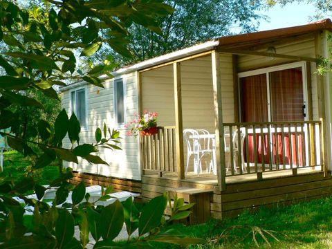 MOBILHOME 2 personnes - Mobil home Comfort De Luxe 35m²