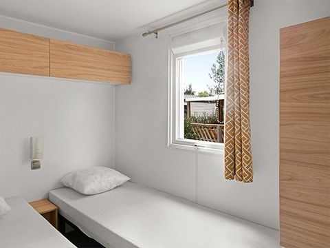 MOBILHOME 6 personnes - Comfort | 3 Ch. | 6 Pers. | Terrasse surélevée | Clim.