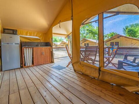 LODGE 5 personnes - Tente Super Lodge | 2 Ch. | 4/5 Pers. | Terrasse simple