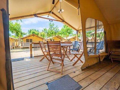 LODGE 5 personnes - Tente Super Lodge | 2 Ch. | 4/5 Pers. | Terrasse simple