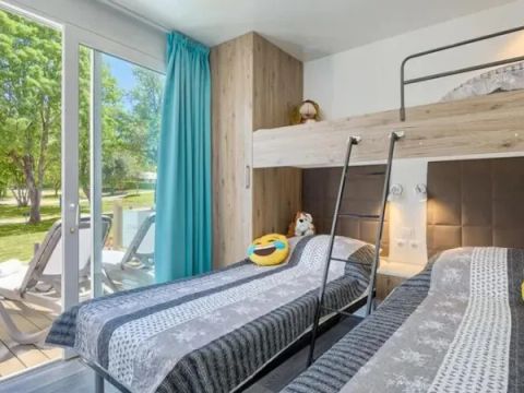 MOBILHOME 5 personnes - Premium 2 bedrooms 2bathrooms Lounge