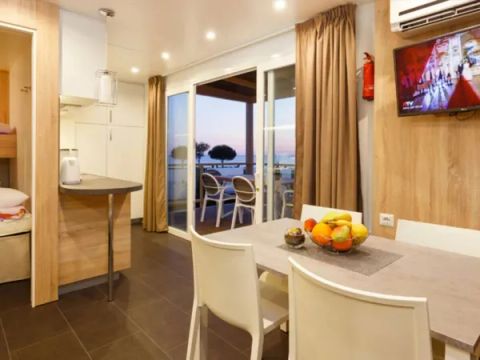 MOBILHOME 5 personnes - Premium 2 bedrooms 2bathrooms Lounge