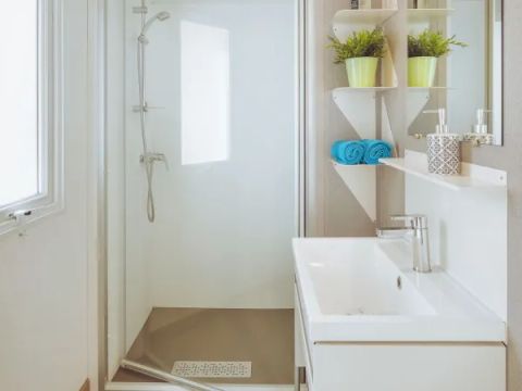 MOBILHOME 6 personnes - Salon Premium 3 chambres sans TV