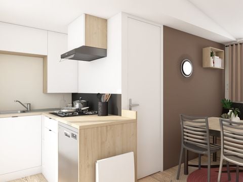 MOBILHOME 4 personnes - Confort Paracou - TV