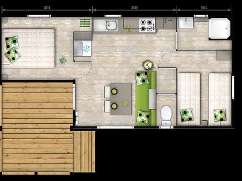MOBILHOME 5 personnes - MALAGA