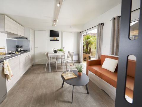 MOBILHOME 6 personnes - Super EVO - 3 chambres - Terrasse semi couverte - Climatisation & lave-vaisselle inclus !