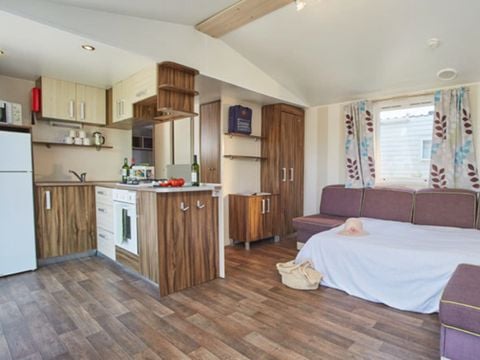MOBILHOME 6 personnes - Classic | 3 Ch. | 6 Pers. | Terrasse surélevée | Clim.