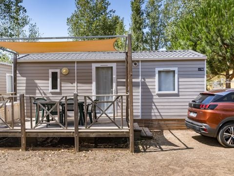 MOBILHOME 4 personnes - Comfort | 2 Ch. | 4 Pers. | Terrasse surélevée | Clim.