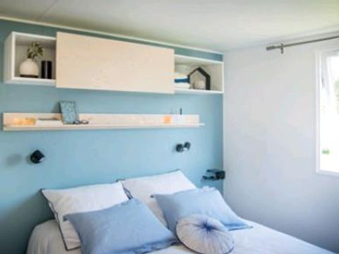 MOBILHOME 5 personnes - Mobil home Premium 29m² - 2 chambres + terrasse semi-couverte + lave vaisselle + TV 2/5 pers