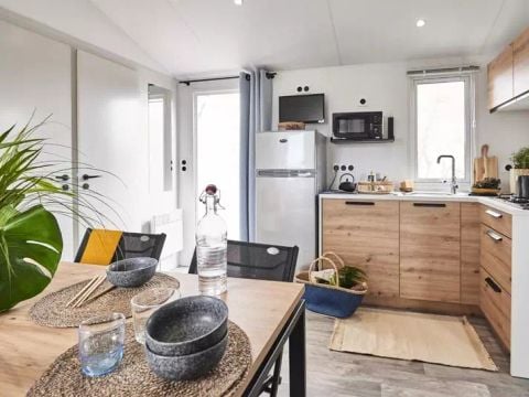 MOBILHOME 6 personnes - Cottage 4 Pièces 6 Personnes Climatisé + TV