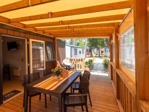 MOBILHOME 4 personnes - Olbia CONFORT Climatisé - Quartier Piéton