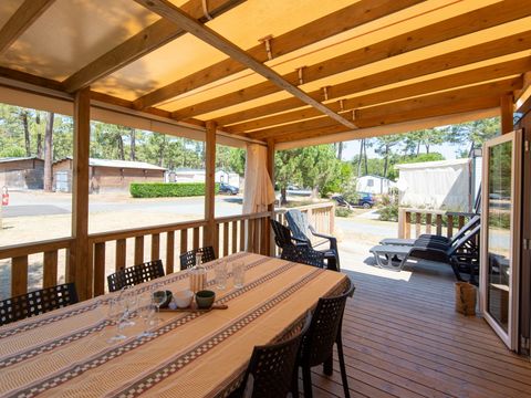 MOBILHOME 8 personnes - Tribu CONFORT Climatisé.