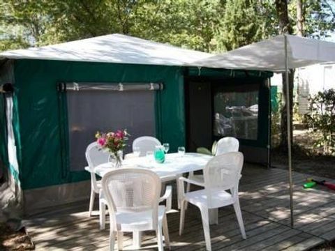 Bungalow toilé 4 personnes - 3 Pièces 4 Personnes Sans Sanitaires
