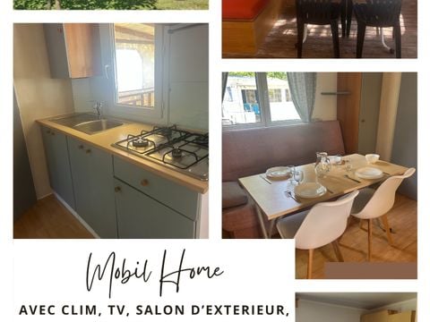 MOBILHOME 4 personnes - MH2 CONFORT+ CLIM 4 pers