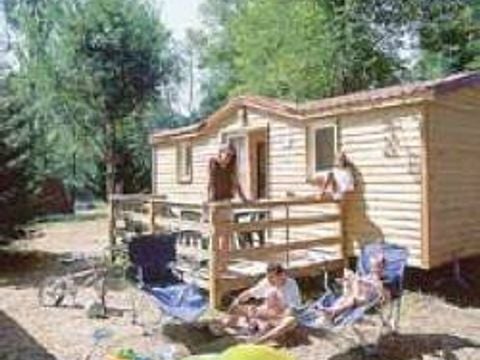 Mobilhome 5 personnes - Confort+ Missouri en bois 32m² +terrasse