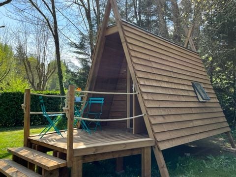 Hébergement 2 personnes - Cabadienne - Tente bois 6 m²
