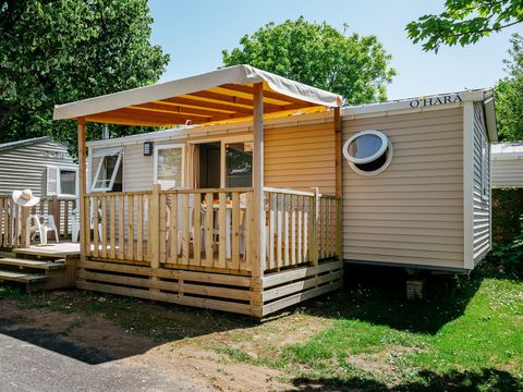 Mobilhome 6 personnes - Comfort XL | 2 Ch. | 4/6 Pers. | Terrasse Surélevée | Clim. | TV