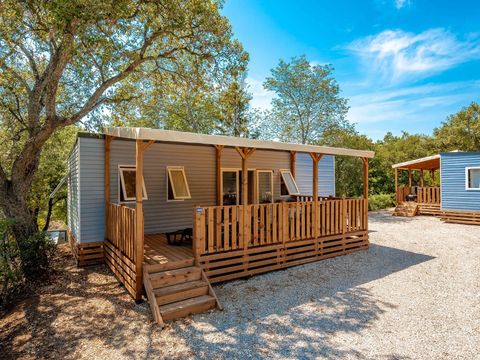 Mobilhome 4 personnes - Comfort | 2 Ch. | 4 Pers. | Terrasse surélevée | Clim.