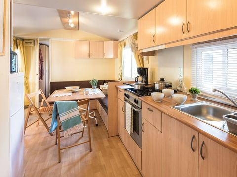 Mobilhome 4 personnes - Comfort | 2 Ch. | 4 Pers. | Terrasse surélevée | Clim.