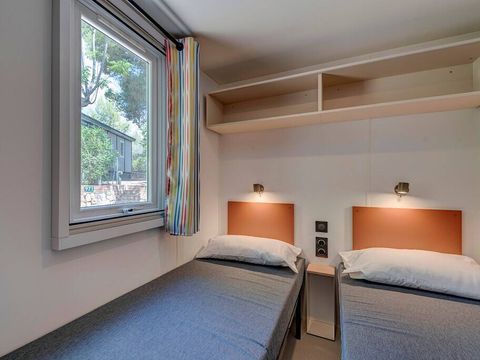 Mobilhome 6 personnes - Mobil-home | Comfort | 2 Ch. | 4/6 Pers. | Terrasse surélevée | Clim. | TV