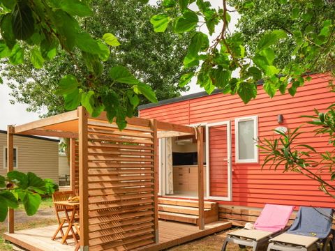 Mobilhome 4 personnes - Mobil-home | Comfort | 2 Ch. | 4 Pers. | Terrasse simple | Clim. | TV