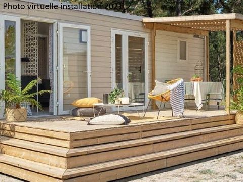 MOBILHOME 4 personnes - Family Luxe Premium Jacuzzi - Climatisation - TV