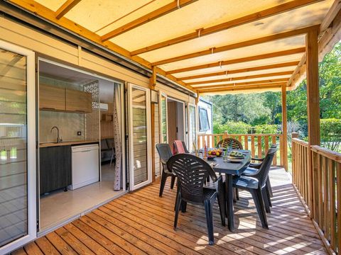 Mobilhome 6 personnes - Ciela Privilège - CLIM - TV - LV - BBQ