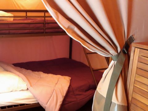 TENTE TOILE ET BOIS 5 personnes - Lodge Victoria