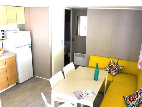 MOBILHOME 6 personnes - YUCATAN - 3 chambres - TV - CLIM - PLANCHA