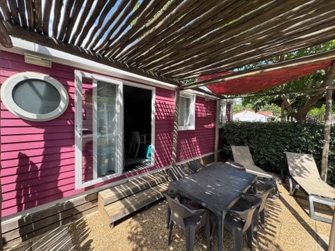 MOBILHOME 6 personnes - YUCATAN - 3 chambres - TV - CLIM - PLANCHA