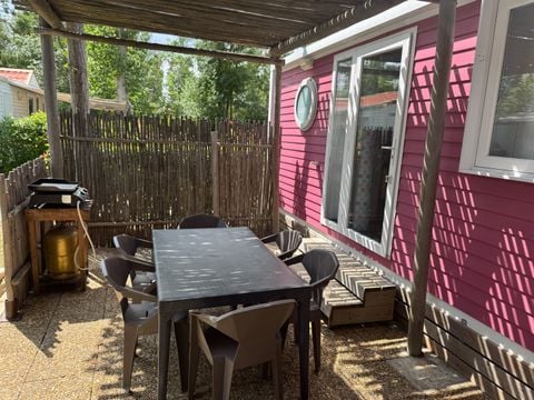 MOBILHOME 6 personnes - YUCATAN - 3 chambres - TV - CLIM - PLANCHA